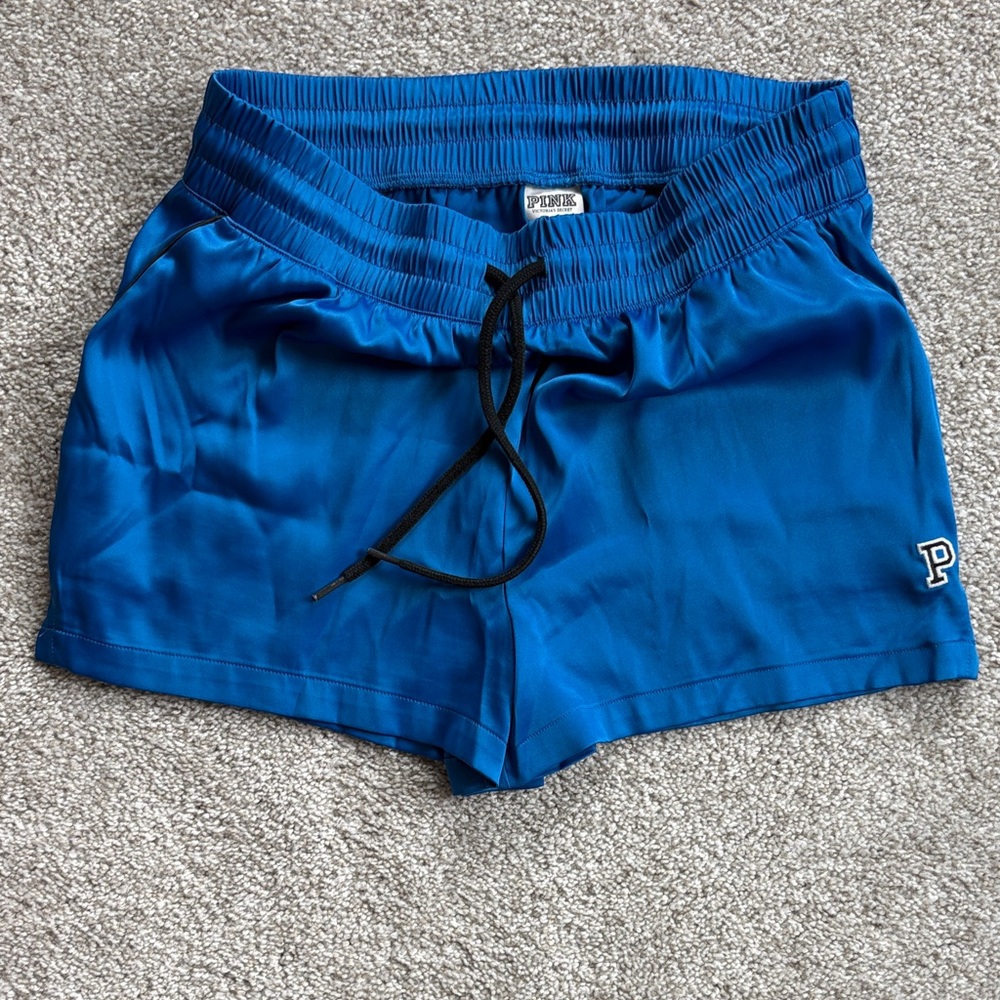 PINK Victoria's Secret Blue Athletic Shorts